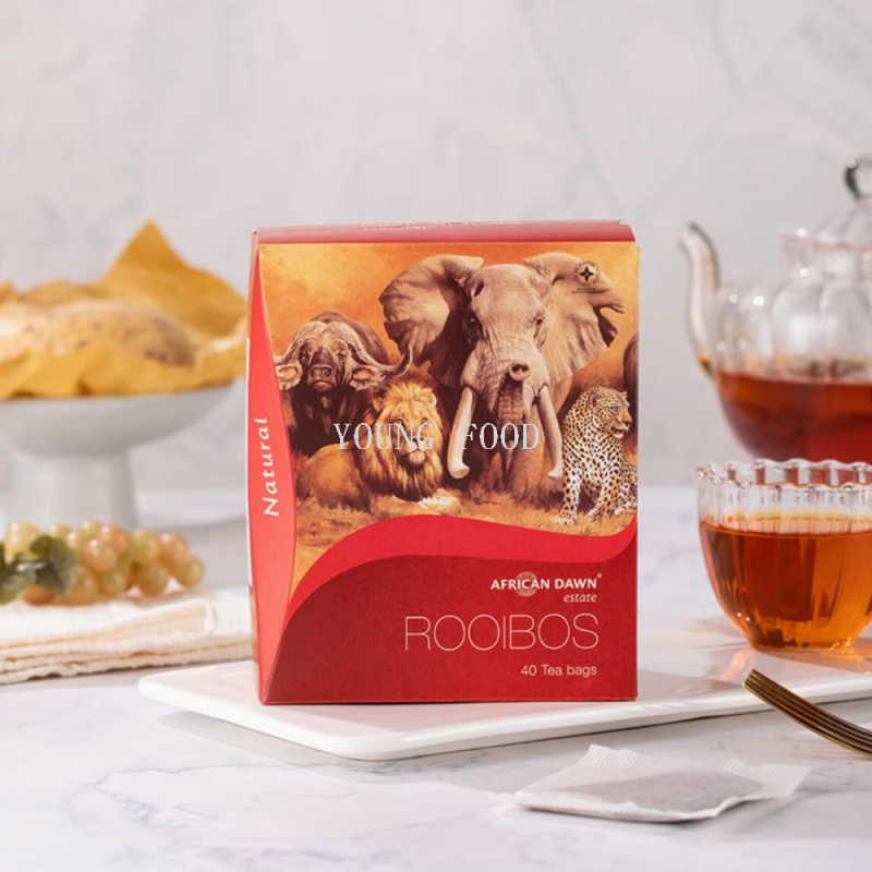 包邮!南非进口茶叶茶包African Dawn原味博士茶(代用茶)100g详情图5