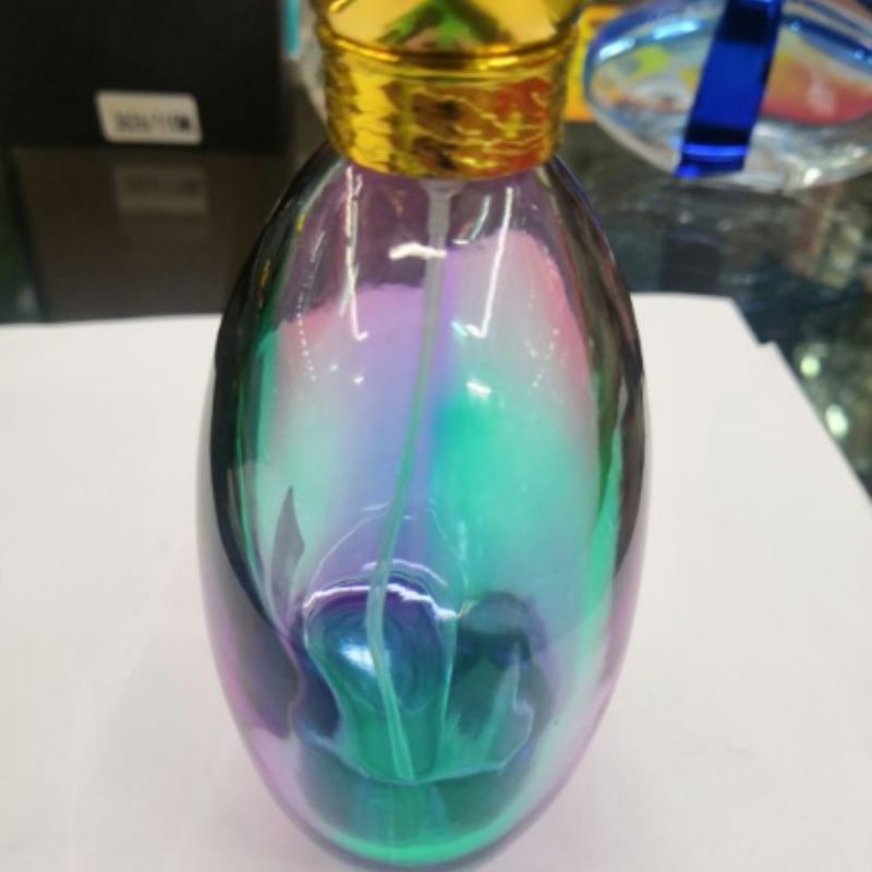 3865香水瓶玻璃瓶紫色透明50ml可定做01