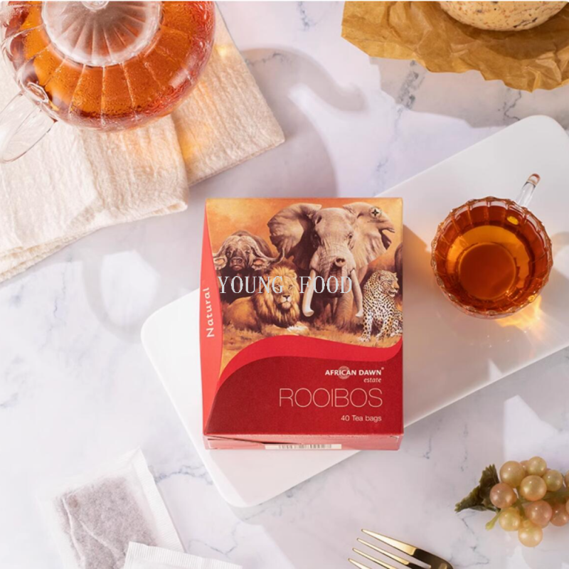 包邮！南非进口茶叶茶包African Dawn原味博士茶（代用茶）100g