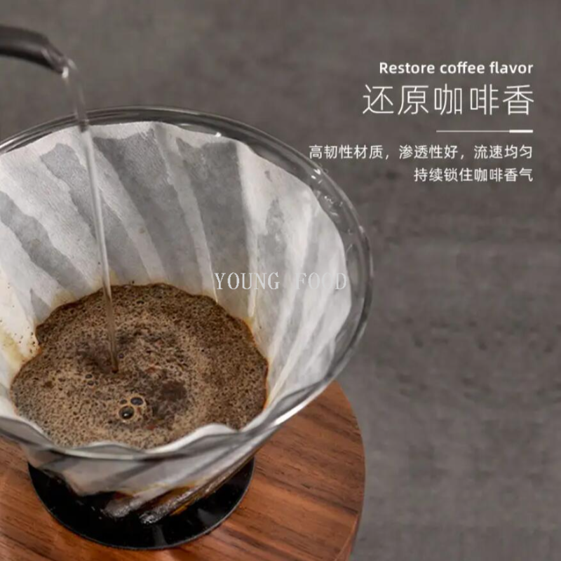 包邮！日本进口KYOWA 咖啡滤纸无漂白 手冲咖啡滤杯滴漏壶美式详情图5