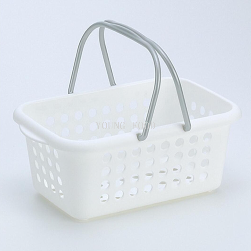 包邮！日本进口 INOMATA 洗浴用品篮不透明 绿色 小篮子手提蓝细节图