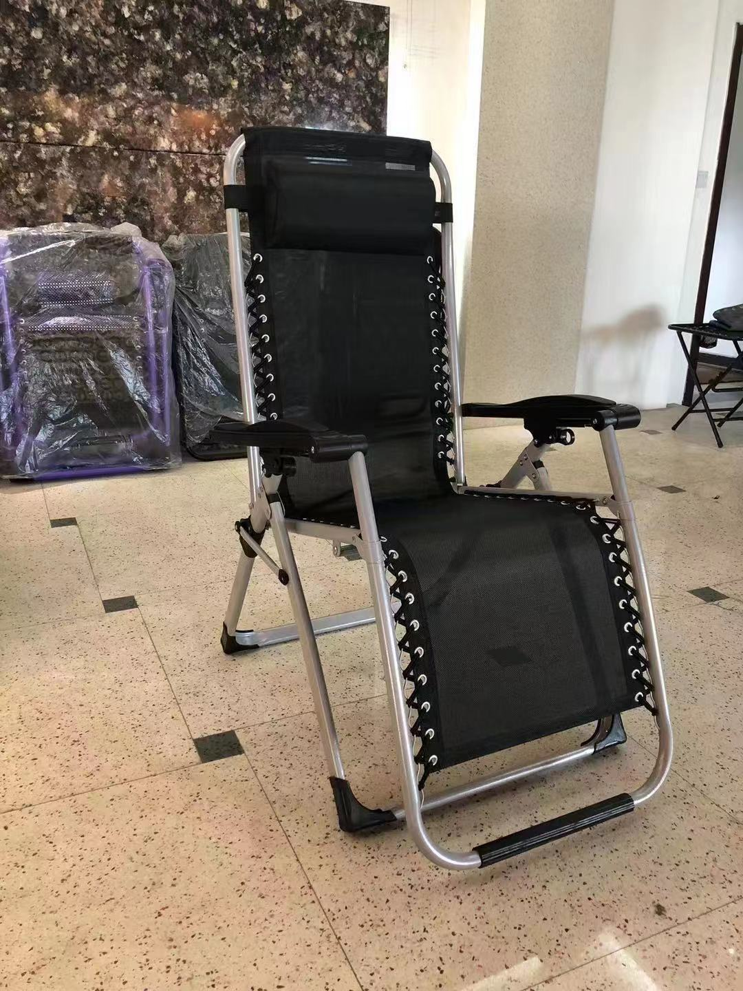 躺椅可坐可躺折叠椅子午休床午睡椅办公室懒人家用沙滩靠背椅批发
