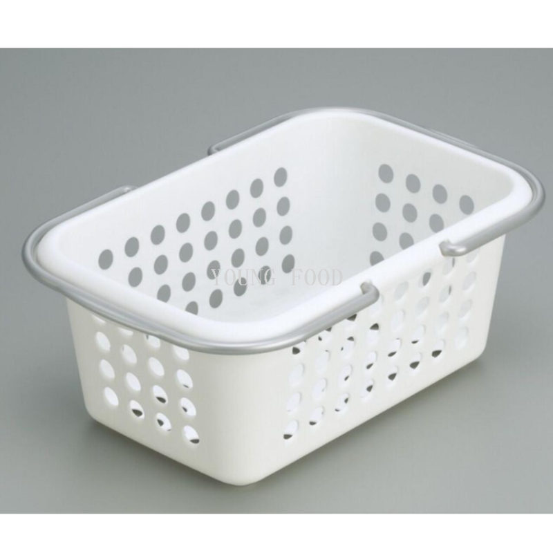 包邮！日本进口 INOMATA 洗浴用品篮不透明 绿色 小篮子手提蓝产品图