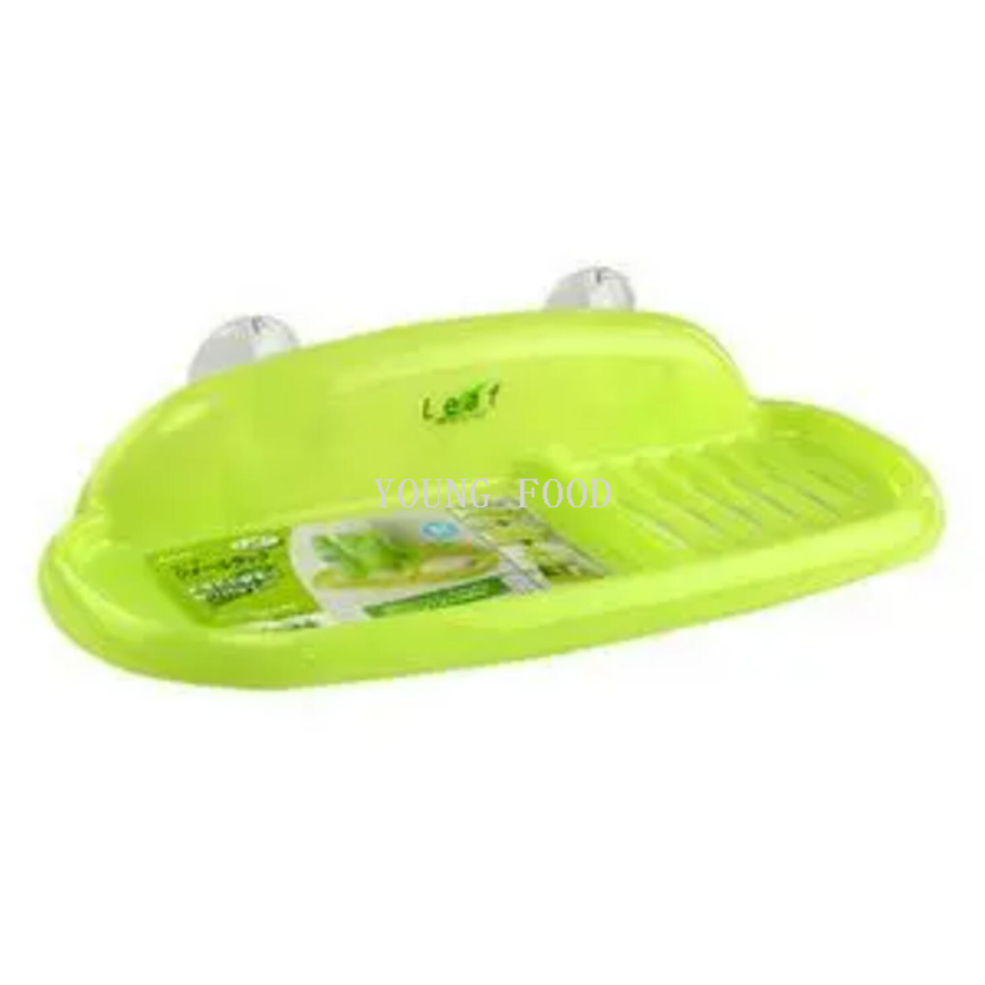 包邮日本进口新奇特塑料制品 INOMATA香皂架绿色创意居家生活用品产品图