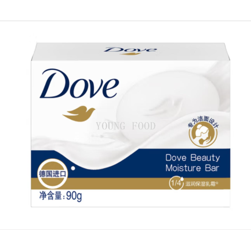 包邮!德国进口日化多芬Dove柔肤乳霜洁面沐浴二合一香块香皂90g