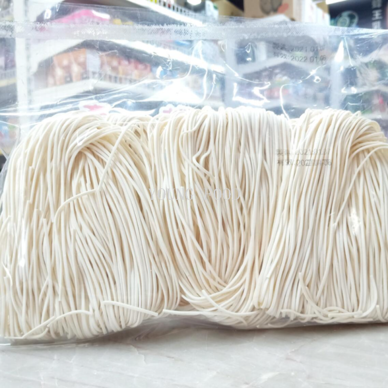 包邮台湾特产诚星日晒关庙面 宽条350g 手工日晒面 纯素 无防腐剂详情图3