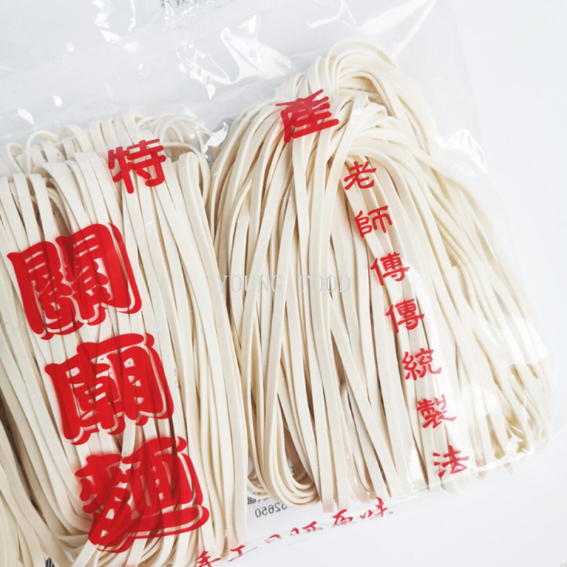 包邮台湾特产诚星日晒关庙面 宽条350g 手工日晒面 纯素 无防腐剂详情图5