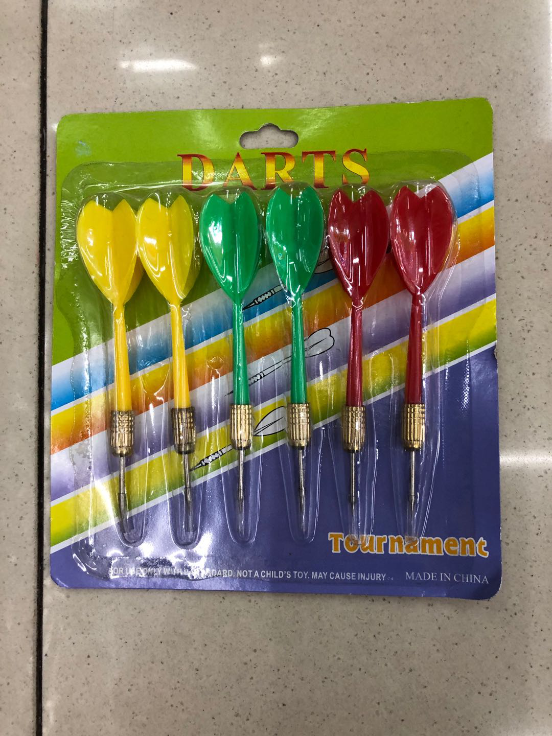 飞标飞镖针专业硬式 靶盘专用扎气球摆摊耐摔娱乐健力王户外投靶子