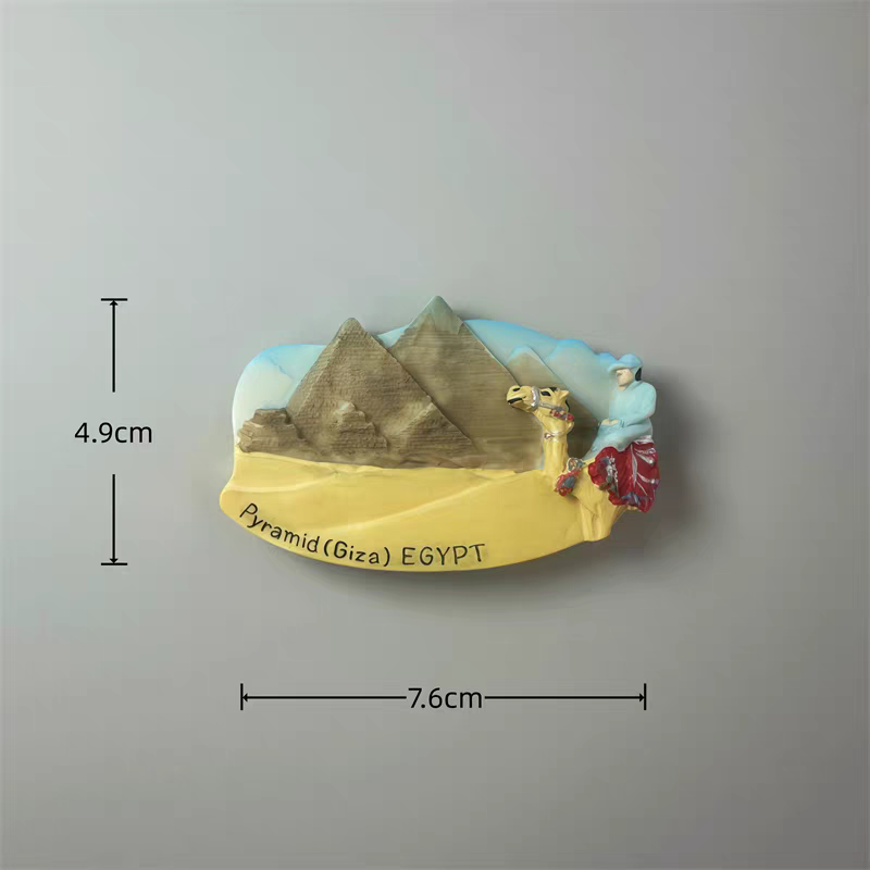 Ancient Egyptian resin magnetic fridge magnets, incense burner handicrafts, figure cultural and creative gifts, diy resin fish tail handicrafts, resin handicrafts collection, tourist souvenirs detail image 3