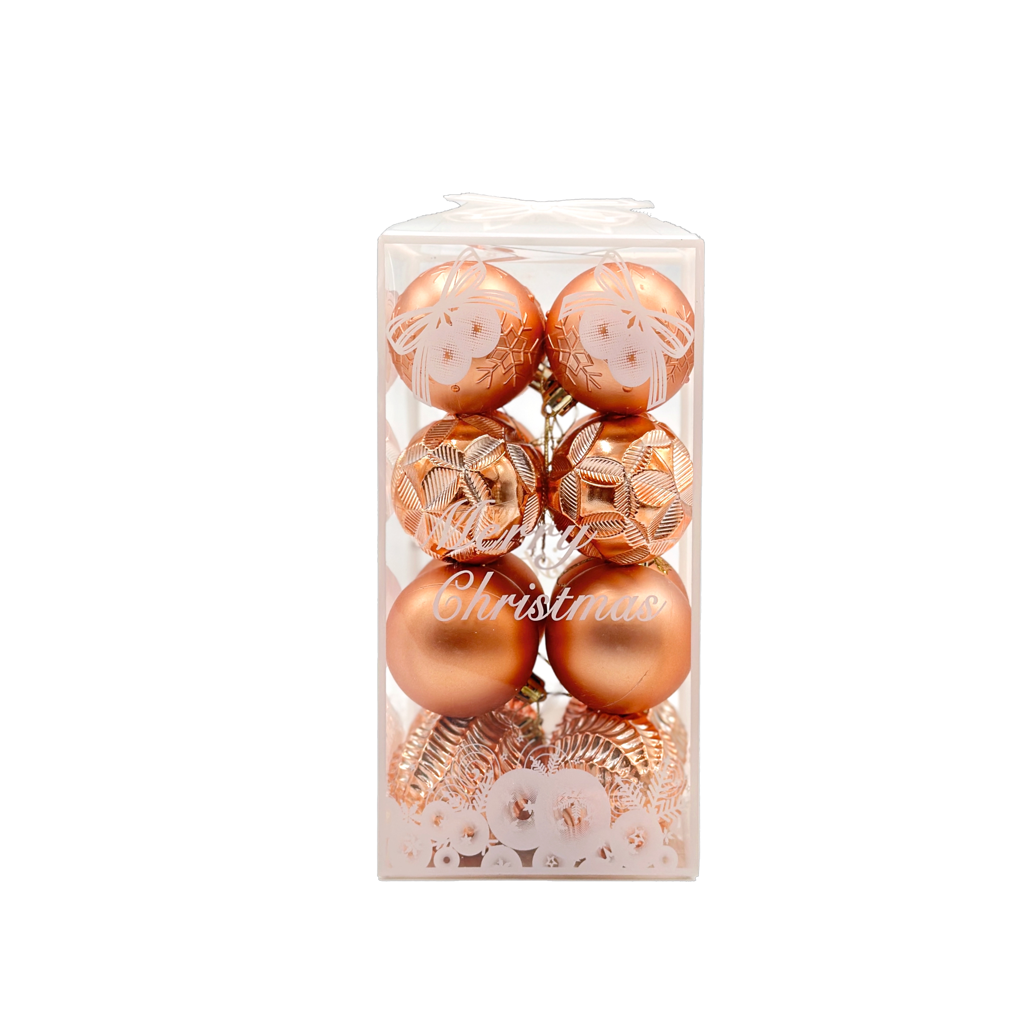 盛佳工艺圣诞球6CM 16PCS PVC耳朵盒圣诞装饰品圣诞节用品节日装饰SJ-6016挂饰详情10