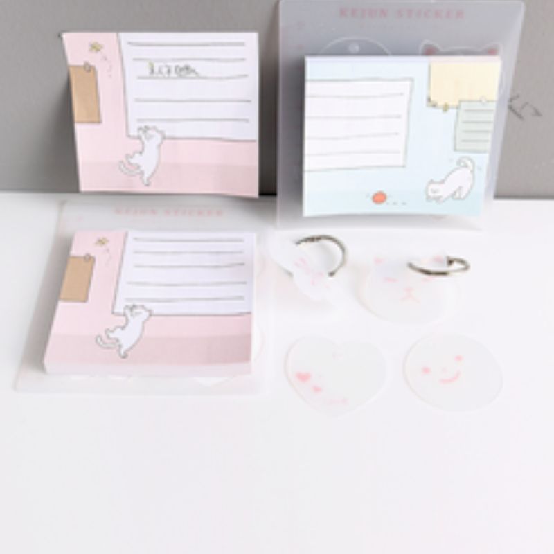 PP底卡多功能便利贴-主人不在家便写纸 便签纸