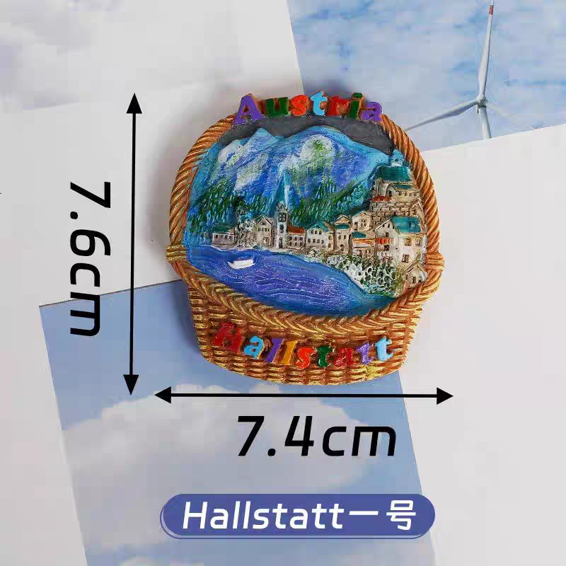 Africa, South America, Kenya, Egypt, Uganda, Mauritius, South Africa, Morocco, Cape Town, decorative stickers, resin, creative refrigerator, magnetic stickers, travel souvenirs, souvenirs and handicrafts detail image 7