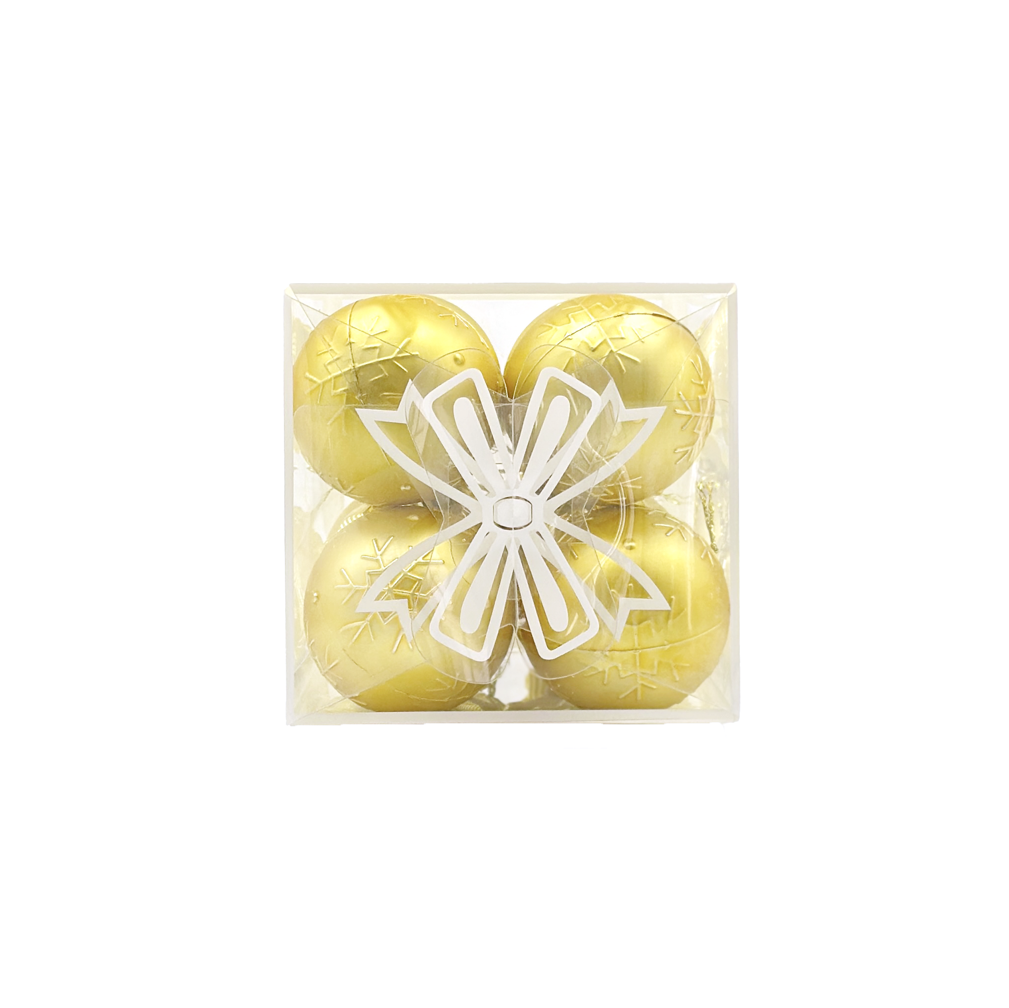 盛佳工艺圣诞球6CM 16PCS PVC耳朵盒圣诞装饰品圣诞节用品节日装饰SJ-6016挂饰详情6
