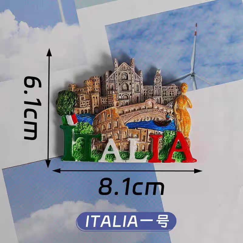 Africa, South America, Kenya, Egypt, Uganda, Mauritius, South Africa, Morocco, Cape Town, decorative stickers, resin, creative refrigerator, magnetic stickers, travel souvenirs, souvenirs and handicrafts detail image 9
