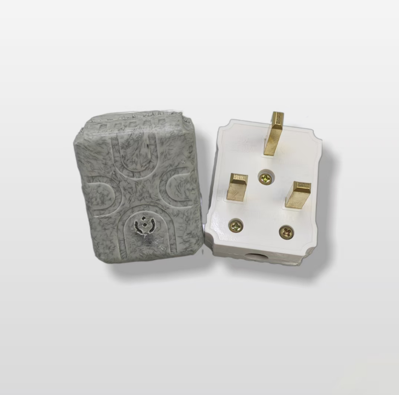 There are several styles of British conversion plugs for electrical products Specification image