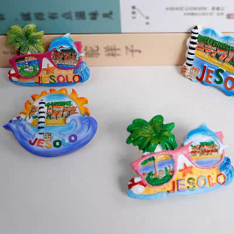 Africa, South America, Kenya, Egypt, Uganda, Mauritius, South Africa, Morocco, Cape Town, decorative stickers, resin, creative refrigerator, magnetic stickers, travel souvenirs, souvenirs and handicrafts detail image 3