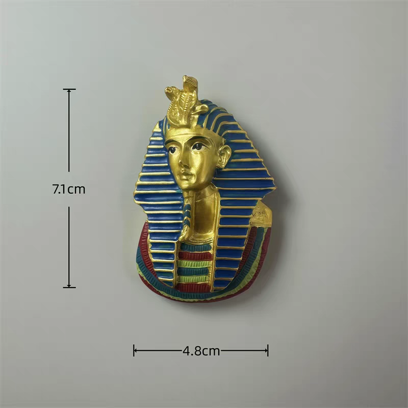 Ancient Egyptian resin magnetic fridge magnets, incense burner handicrafts, figure cultural and creative gifts, diy resin fish tail handicrafts, resin handicrafts collection, tourist souvenirs Item Picture