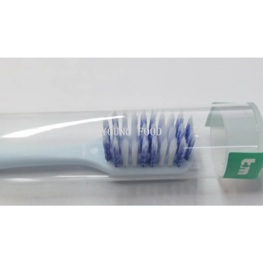 Free shipping wholesale of oral hygiene and care products, sanitary ware, toothbrushes, daily necessities, spiral thread double-protection toothbrushes BM-57A Application Scenario