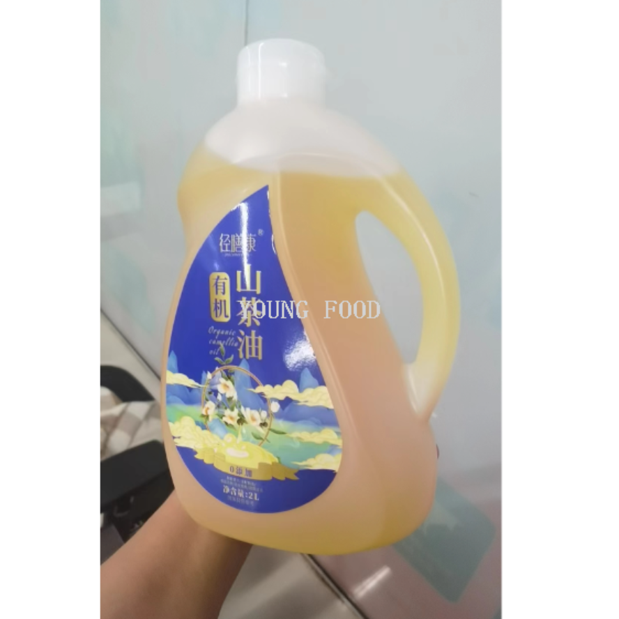 包邮批发径膳康有机茶油2000ml茶籽油植物油食用炒菜油月子油初榨产品图