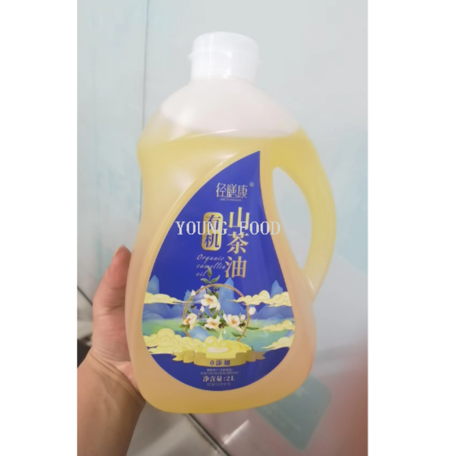 包邮批发径膳康有机茶油2000ml茶籽油植物油食用炒菜油月子油初榨