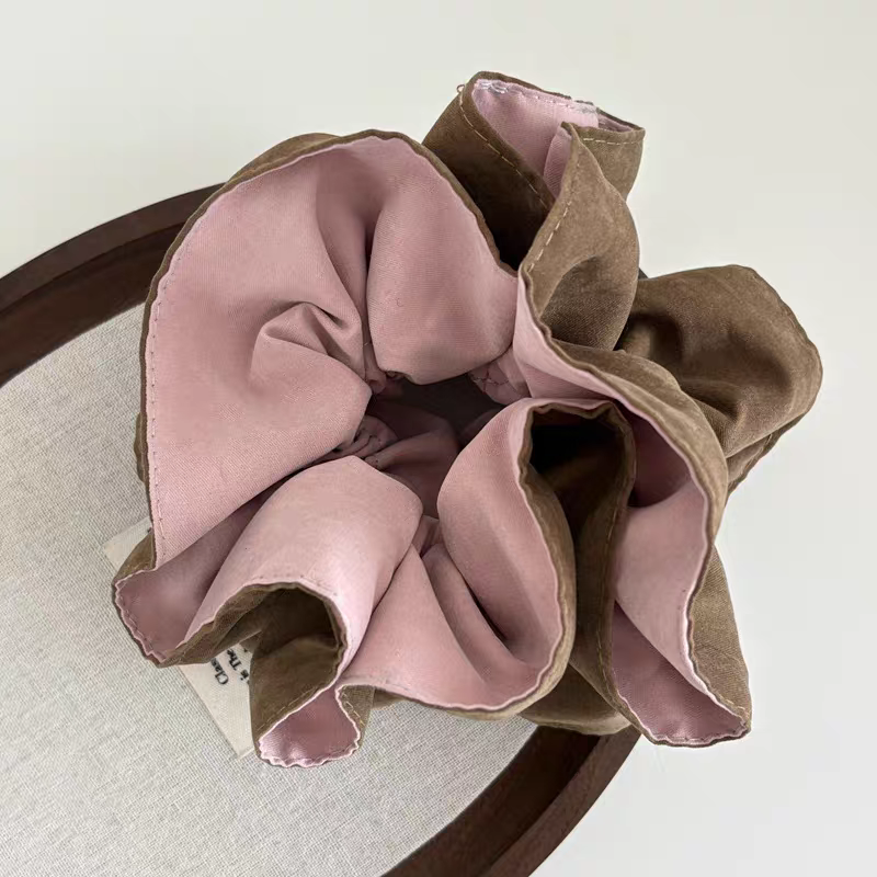 韩版女士拼接发饰头绳儿童简约时尚发绳头饰女士发饰品