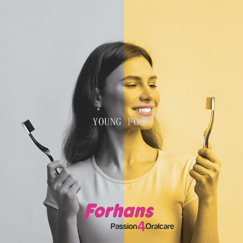 Free shipping wholesale Italian brand Forhans silver ion toothbrush, large-headed soft bristle brush for oral care Application Scenario