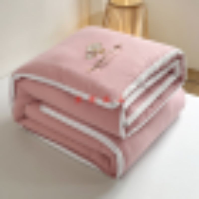粉色棉花被