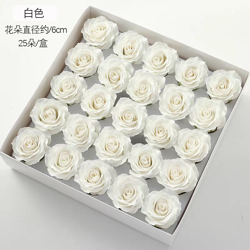Creative soap flower gifts for Teachers' Day: Bear rose handicrafts, soap flower decorative gifts, Manta soap flower heads detail image 9