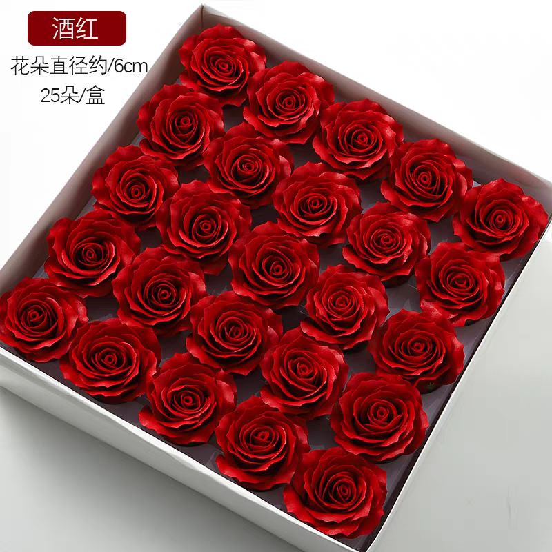 Creative soap flower gifts for Teachers' Day: Bear rose handicrafts, soap flower decorative gifts, Manta soap flower heads Item Picture