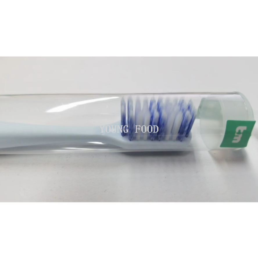 Free shipping wholesale of oral hygiene and care products, sanitary ware, toothbrushes, daily necessities, spiral thread double-protection toothbrushes BM-57A Specification image