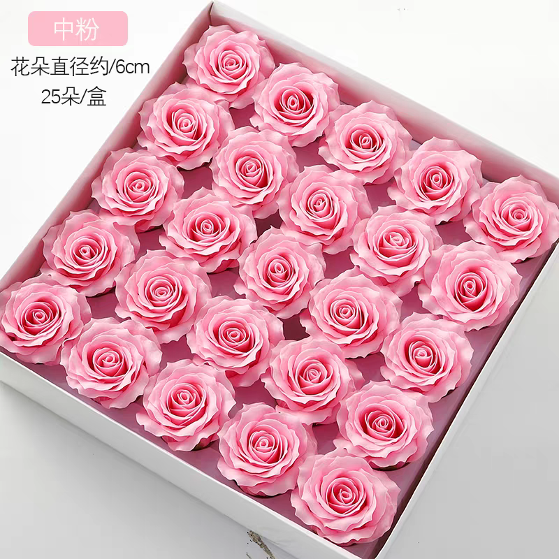 Creative soap flower gifts for Teachers' Day: Bear rose handicrafts, soap flower decorative gifts, Manta soap flower heads detail image 5