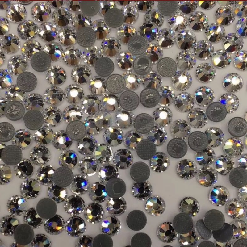 SS10 仿奥白色烫钻 500罗DIY玻璃烫钻