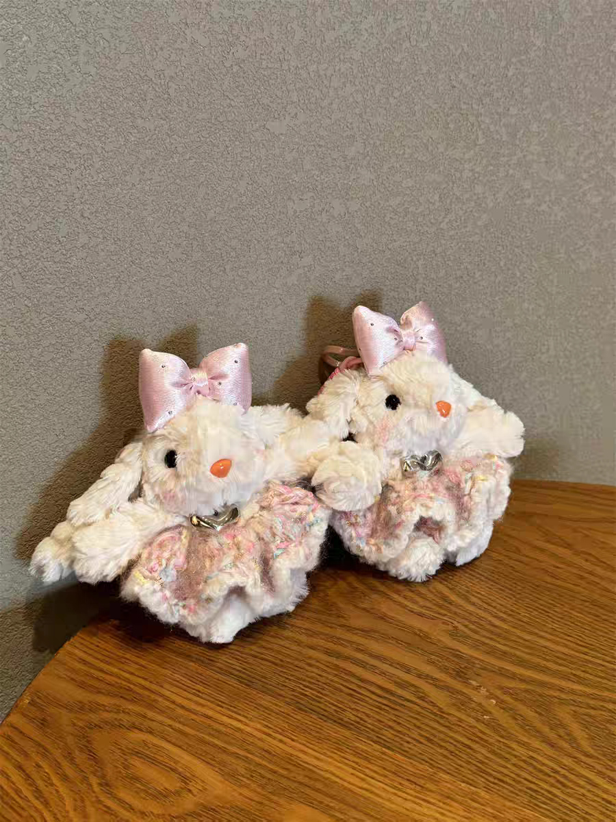 多巴胺毛绒小兔公仔伴手礼捧花包挂件卡通玩偶车挂钥匙扣生日礼物