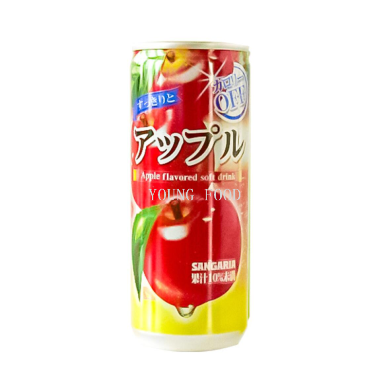 Wholesale free shipping of original Japanese imported juice, snack foods, drinks, SANGARIA orange-flavored beverage 240g Application Scenario