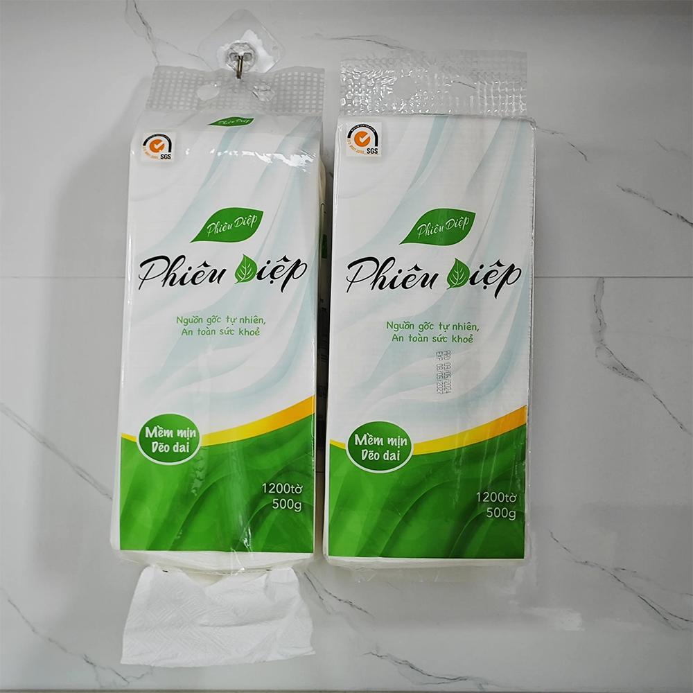 4-layer thickened embossed tissue paper packaging for foreign trade export, large packs of household toilet paper, hand towels, toilet paper, hand-held tissue paper, hanging type, customizable Logo