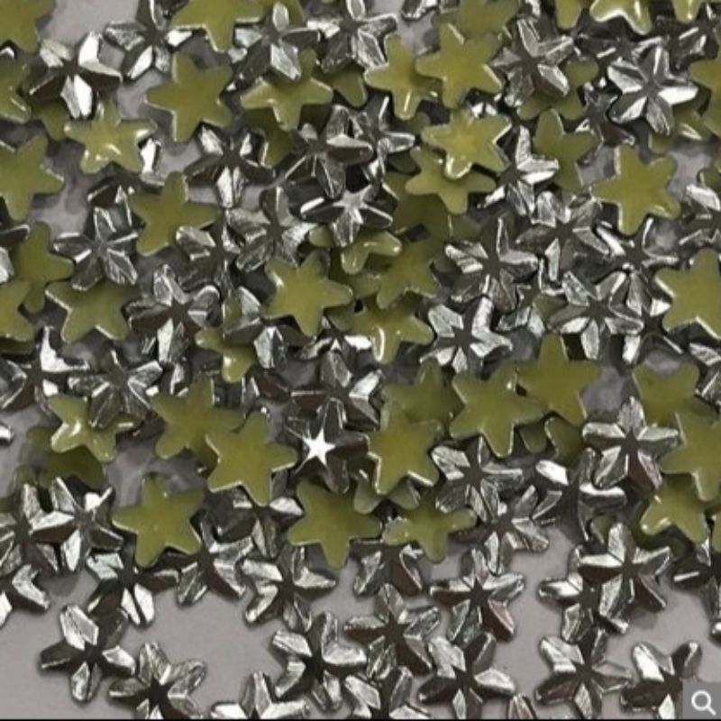 进口星形异形铝八角片服装辅料11