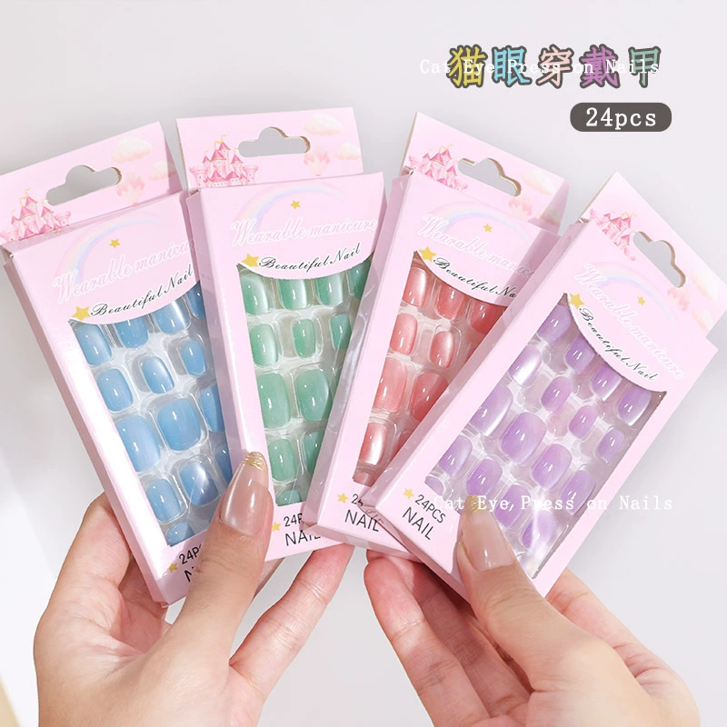 穿戴甲/美甲/美甲水钻/穿戴式美甲成品/甲片产品图