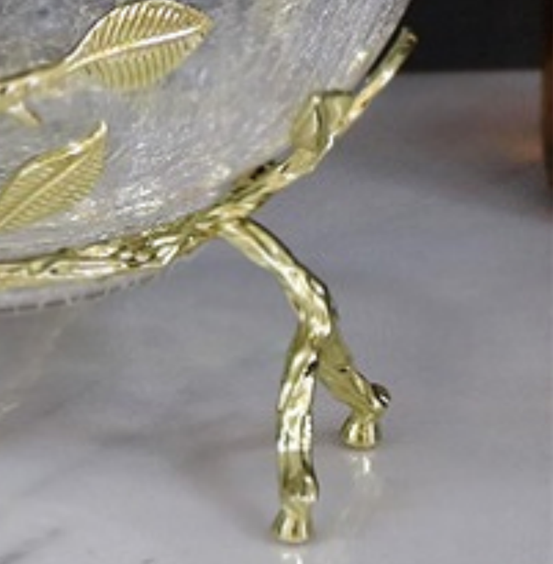 实木果盒/越南零食/塑料电镀果盘/水晶球碎石金字塔/托盘摆件细节图