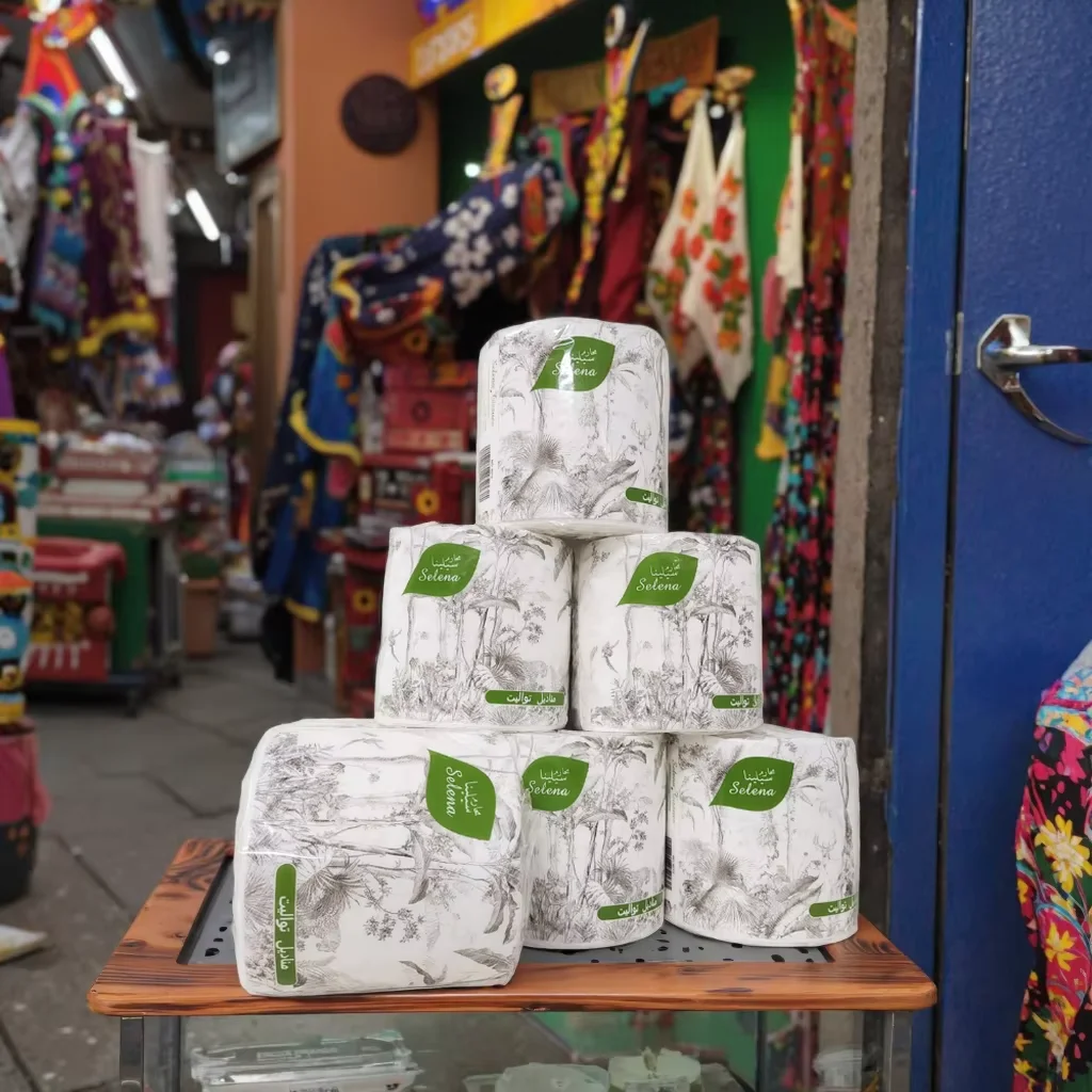 Factory direct sales of high-quality virgin wood pulp for export, soft and skin-friendly toilet paper, wholesale of toilet paper rolls, customizable OEM bathrooms available details Picture