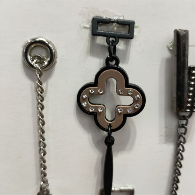 挂件合金镶钻服装辅料