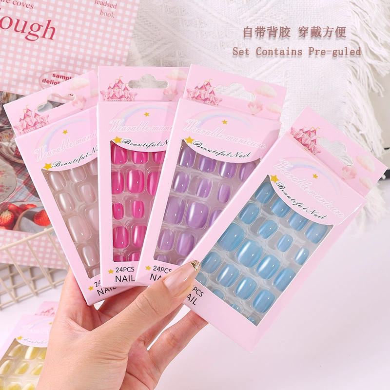 穿戴甲/美甲/美甲水钻/穿戴式美甲成品/甲片细节图