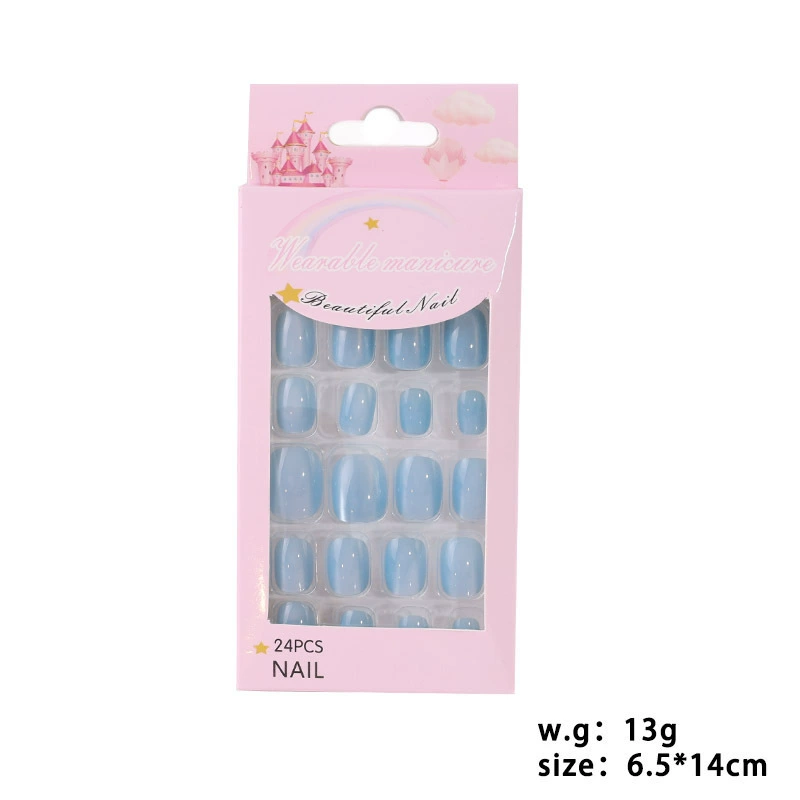 穿戴甲/美甲/美甲水钻/穿戴式美甲成品/甲片白底实物图