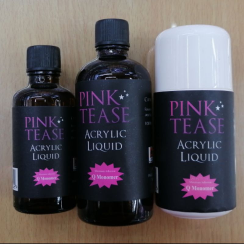 美甲用品PINKTEASE美甲水晶液厂家直销来样定制