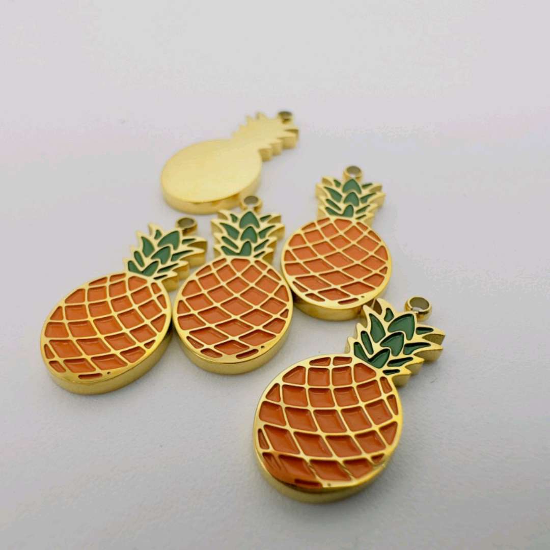 海星滴油挂件流苏饰品配件合金沙金坠子时尚潮流装饰品搭配必备