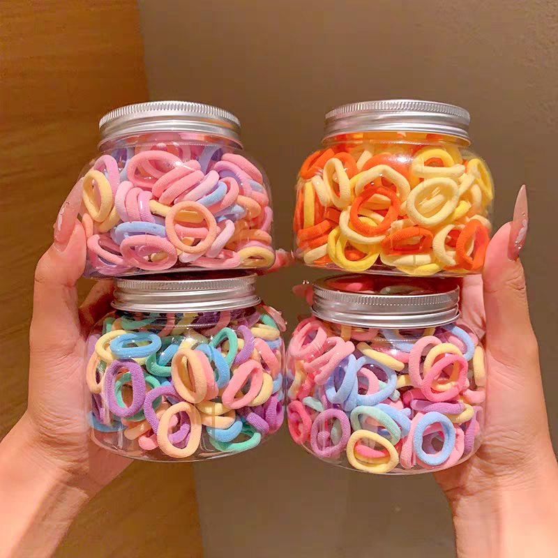 美美饰品AA101014儿童饰品夏季新款可爱发圈 女童潮流发饰。迷你碎发卡儿童发饰儿童发饰