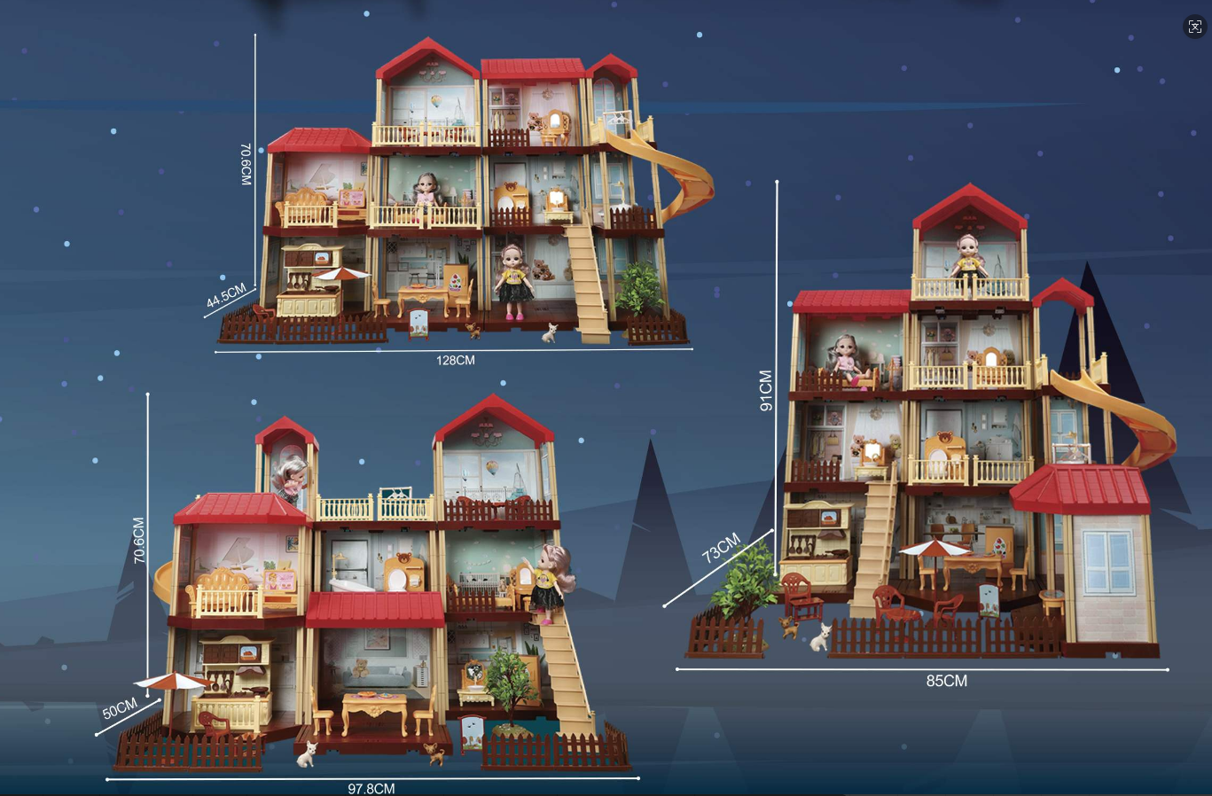 食玩摆件/书立3D拼图/微缩diy/3D书立/仿真糖果食玩树脂产品图