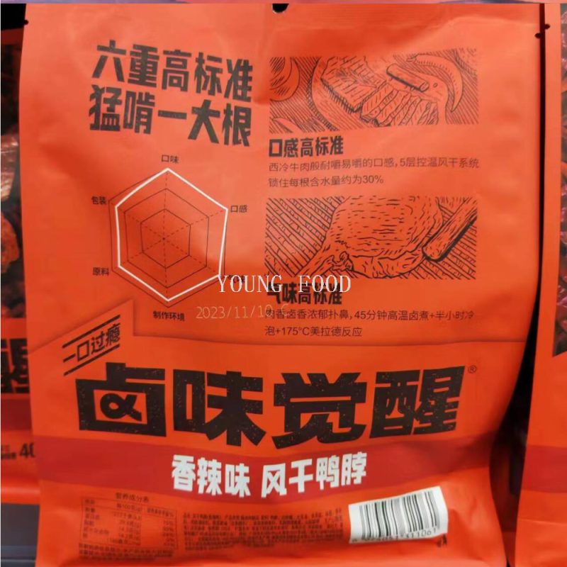 鸭肉零食实物图