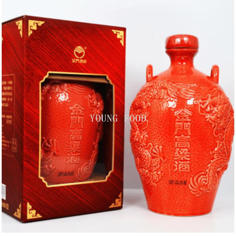 Wholesale free shipping, Taiwan imported Baijiu, spirits, soju, Honglong Fine Wine, Kinmen Kaoliang liquor 1000ml, 53%vol Application Scenario