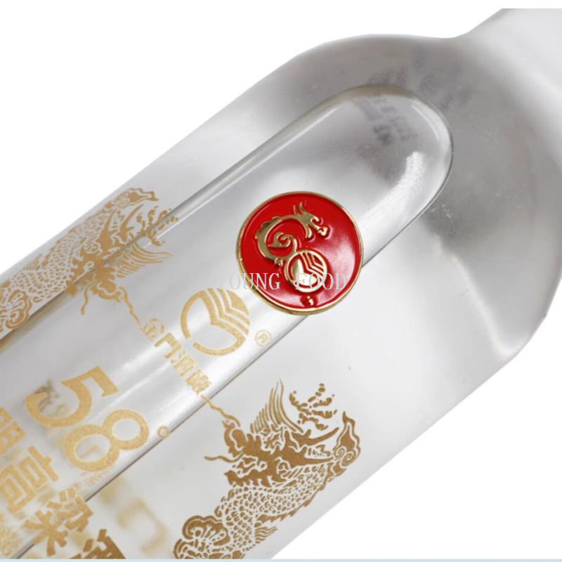 Wholesale free shipping, 60th Anniversary Commemorative logo version of Taiwan imported Baijiu from Kinmen Distillery, 500ml, 58%vol Specification image