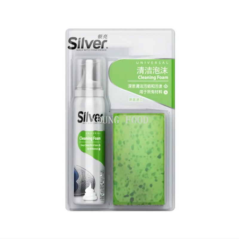 批发包邮土耳其原装进口居家用品日用百货鞋子银亮清洁泡沫 125ml